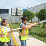 Curso de hidrantes manguera